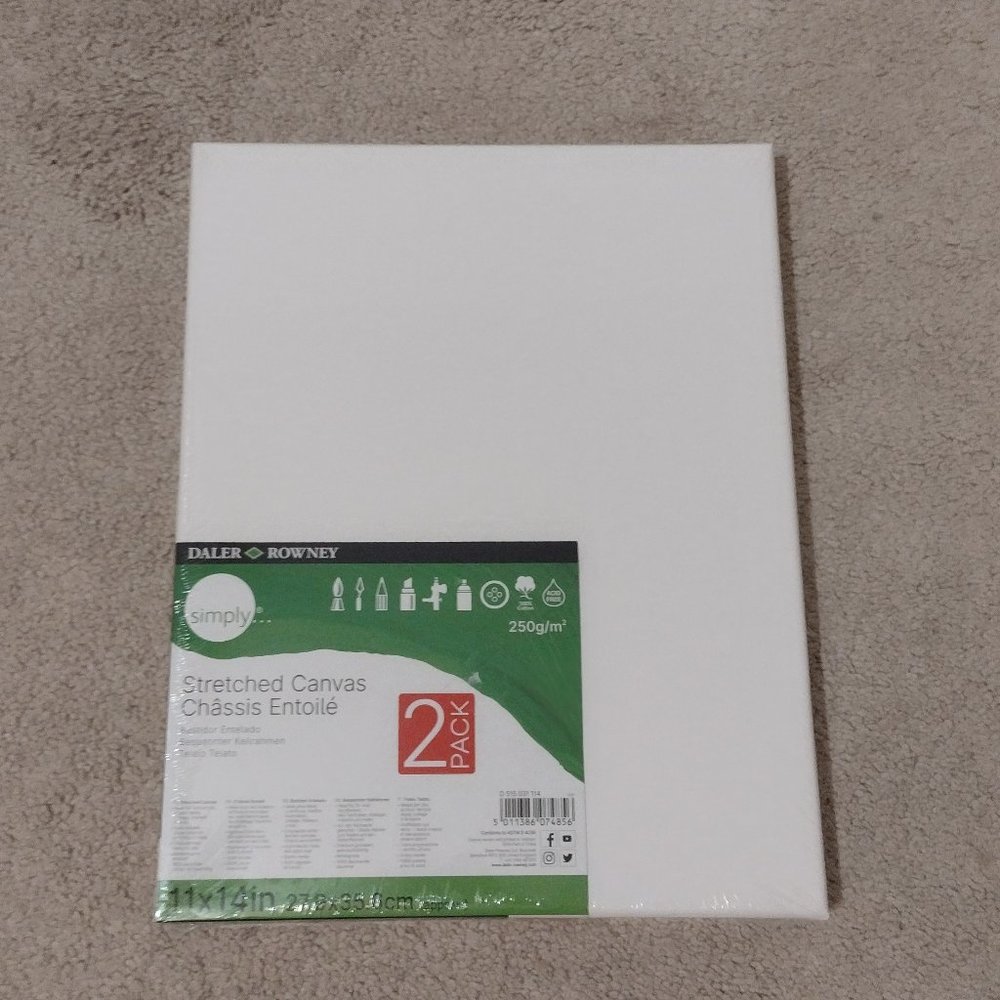 2 11x14 Canvases